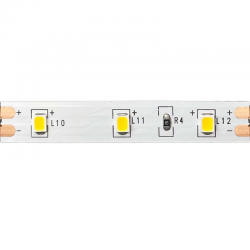 ΛΩΡΙΔΑ LED 5M 4.8W/M 550LM/M 12V DC IP20 2700K Ra80 8mm