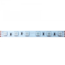 ΛΩΡΙΔΑ LED 5M 14.4W/M 24V DC IP65 NANO RGB 10mm
