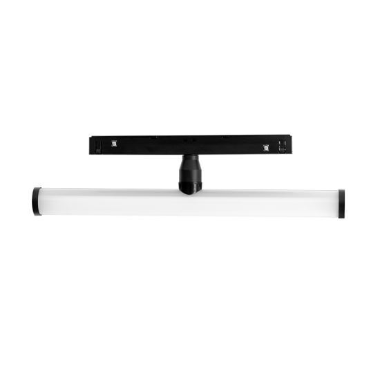 ΜΑΥΡΟ ΜΑΤ ΜΑΓΝΗΤΙΚΟ ΦΩΤΙΣΤΙΚΟ 48V DC 6W 4000K 600LM 150° Χ 100° OSRAM RA90 Φ28Χ300MM