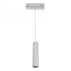 ΑΣΠΡΟ ΜΑΤ ΜΑΓΝΗΤΙΚΟ ΚΡΕΜΑΣΤΟ ΦΩΤΙΣΤΙΚΟ 48V DC 9W 3000K 950LM 36° OSRAM RA90 Φ50*220MM