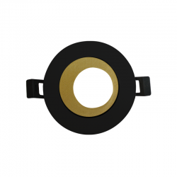 ^ΣΠΟΤ ΜΑΥΡΟ - ΧΡΥΣΟ GU10