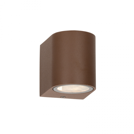 ^GU10 WALL LUMINAIRE 230V AC RUSTY IP65 MAX.35W