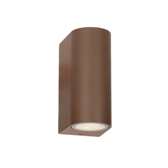 ^GU10 WALL LUMINAIRE 230V AC RUSTY IP65 MAX.2X35W ^GU10 WALL LUMINAIRE 230V AC RUSTY IP65 MAX.2X35W