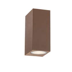 ^GU10 WALL LUMINAIRE 230V AC RUSTY IP65 MAX.2X35W ^GU10 WALL LUMINAIRE 230V AC RUSTY IP65 MAX.2X35W