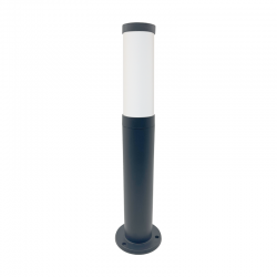 ΚΟΛΩΝΑΚΙ No1032 ΑΛΟΥΜΙΝ. 40CM E27 ΓΚΡΙ  RAL7016M