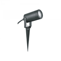 DARK GREY SPOT LUMINAIRE GU10 MAX. 3W LED IP65 & GARDEN SPIKE DARK GREY SPOT LUMINAIRE GU10 MAX. 3W LED IP65 & GARDEN SPIKE