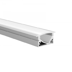 LEVI ΠΡΟΦΙΛ ΑΛΟΥΜΙΝΙΟΥ P191U ΜΕ ΟΠΑΛ PC ΚΑΛΥΜΜΑ 2m/pc