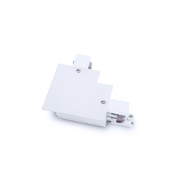 WHITE 90º CONNECTOR FOR 4 WIRE RECESSED