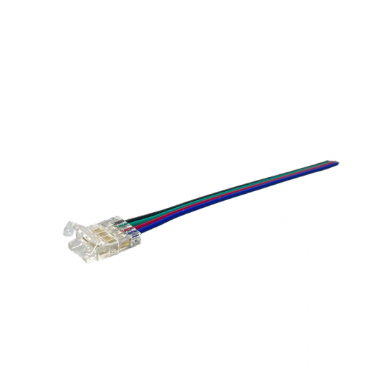 ΚΑΛΩΔΙΟ ΤΡΟΦΟΔΟΣΙΑΣ ΓΙΑ 10mm SMD RGB 5050 LED ΛΩΡΙΔΑ ΚΑΛΩΔΙΟ ΤΡΟΦΟΔΟΣΙΑΣ ΓΙΑ 10mm SMD RGB 5050 LED ΛΩΡΙΔΑ