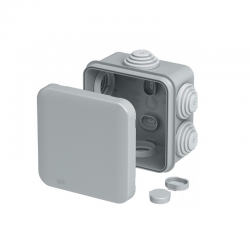 ΚΥΤΙΟ ΔΙΑΚΛΑΔΩΣΗΣ ΚΑΛΩΔΙΩΝ 100x100x50mm ΓΚΡΙ 6 ΔΙΟΔΩΝ IP55 ΚΥΤΙΟ ΔΙΑΚΛΑΔΩΣΗΣ ΚΑΛΩΔΙΩΝ 100x100x50mm ΓΚΡΙ 6 ΔΙΟΔΩΝ IP55