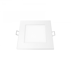 ΛΕΥΚΟ ΤΕΤΡΑΓΩΝΟ LED ΠΑΝΕΛ ΧΩΝΕΥΤΟ 6W 3000K 450Lm 118x118mm 230V AC Ra80