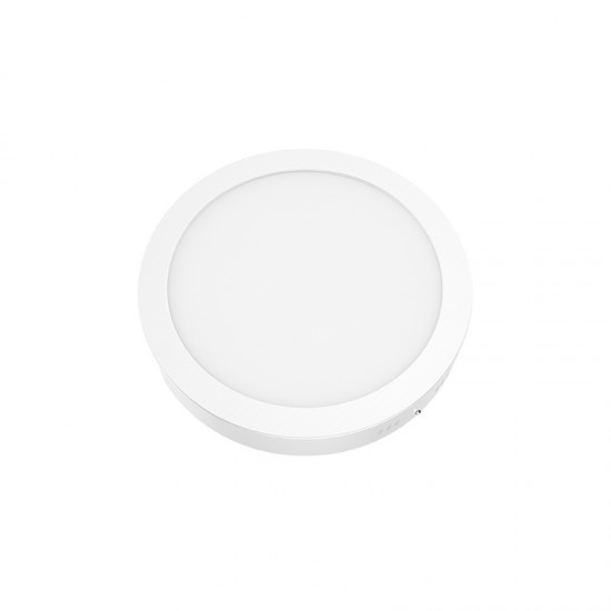 ΛΕΥΚΟ ΣΤΡΟΓΓΥΛΟ LED ΠΑΝΕΛ ΟΡΟΦΗΣ 23W 4000K 2120Lm Φ285mm 230V AC Ra80