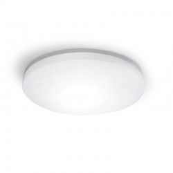 ΛΕΥΚΟ ΣΤΡΟΓΓΥΛΟ Φ/Σ LED ΜΕ ΑΙΣΘΗΤΗΡΑ ΚΙΝ. 24W 2400Lm CCT(3000/4000/6500K) Φ280mm 120° 230V IP54 Ra80