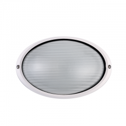 ΠΛΑΦΟΝΙΕΡΑ Φ22 ΟΒΑΛ Νο5072 ΛΕΥΚΗ RAL C3619M