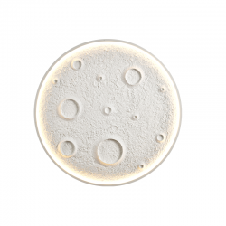 LED ΓΥΨΙΝΟ Φ/Σ ΟΡΟΦΗΣ-ΕΠΙΤΟΙΧΟ ΦΥΣΙΚΟ 24W 680Lm 3000K Φ450Χ70 MOND