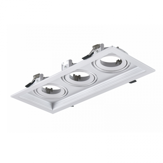 WHITE COLOR SPOT 3xGU10 130x320