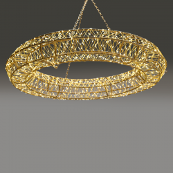 ^3D COPPER WIRE METAL MOTIF RING 1440LED ΛΑΜΠ ΚΑΛ ΧΑΛΚ ΘΕΡΜ IP44 ΑΝΤΑΠT(3VDC)ΑΛΥΣΙΔ&ΑΓΚΙΣΤΡΑ 5mΚΑΛ