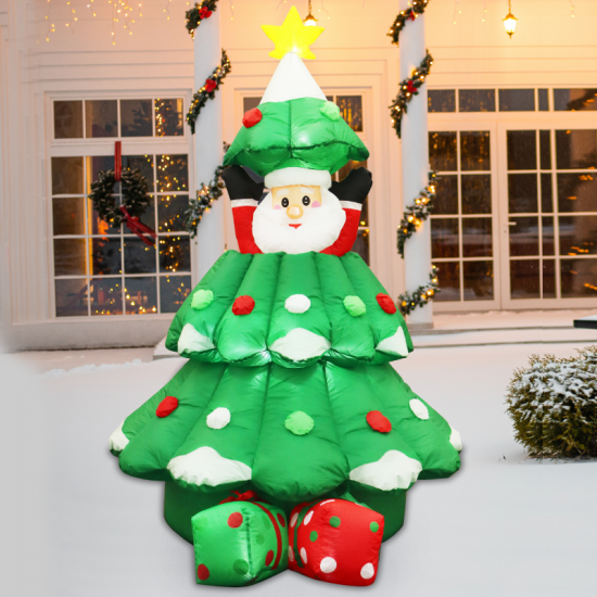 INFLATABLE UP&DOWN XMAS TREE 20 LED ΛΑΜΠ.ΑΝΤΑΠ.(12V) CW ΣΤΑΘΕΡΟ IP44 120*100*180cm 2m ΚΑΛ INFLATABLE UP&DOWN XMAS TREE 20 LED ΛΑΜΠ.ΑΝΤΑΠ.(12V) CW ΣΤΑΘΕΡΟ IP44 120*100*180cm 2m ΚΑΛ