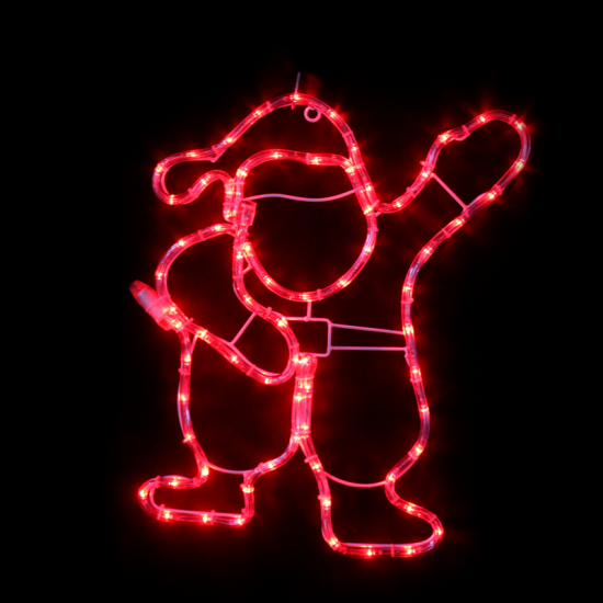 ^ "SANTA" 72 LED ΣΧΕΔΙΟ 3m ΜΟΝΟΚΑΝΑΛ ΦΩΤΟΣΩΛ RED IP44 41x46cm 1.5m ΚΑΛΩΔ