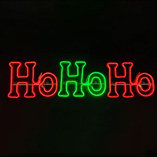 HOHOHO 750 DOUBLE NEON LED  ΦΩΤ. 7,5m ΠΡΑΣΙΝΟ & ΚΟΚΚΙΝΟ FLASH IP65 133*30cm 1.5m ΚΑΛ.