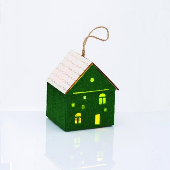 ^FELT HOUSE WOODEN ROOF ΠΡΑΣΙΝΟ 1 MINI LED ΔΙΑΚ ΘΕΡΜΟ ΛΑΜΠ ΜΠΑΤ 3*AG10 (ΣΥΜΠΕΡΙΛΑΜΒ) 8*8*9,6cm ^FELT HOUSE WOODEN ROOF ΠΡΑΣΙΝΟ 1 MINI LED ΔΙΑΚ ΘΕΡΜΟ ΛΑΜΠ ΜΠΑΤ 3*AG10 (ΣΥΜΠΕΡΙΛΑΜΒ) 8*8*9,6cm