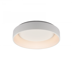 ΟΡΟΦΗΣ Φ/Σ LED 48W CCT 5350LM ΛΕΥΚΟ ΜΕΤΑΛΛΙΚΟ D60XH14CM APOLLO