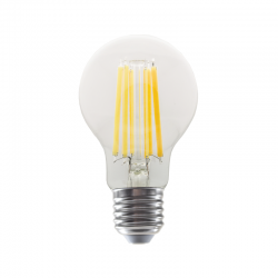 LED FILAMENT E27 A60 12W 4000K 230V AC 1600LM RA80 30000H 360°