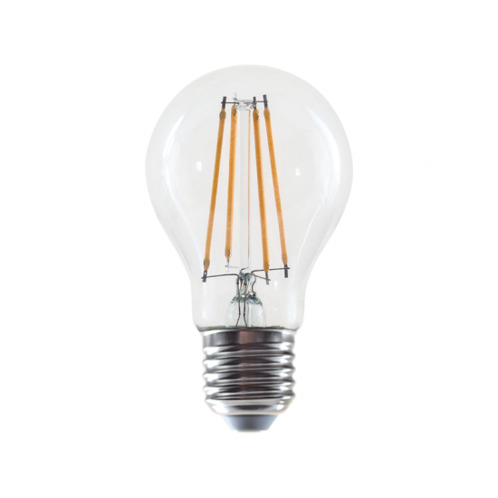 LED FILAMENT E27 A60 6W 6500K 230V AC 840LM RA80 30000H 360° LED FILAMENT E27 A60 6W 6500K 230V AC 840LM RA80 30000H 360°