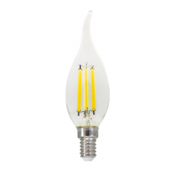 LED FILAMENT E14 C35 6W TIP 2700K 230V AC 760LM RA80 30000H 360° LED FILAMENT E14 C35 6W TIP 2700K 230V AC 760LM RA80 30000H 360°