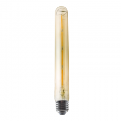 LED FILAMENT E27 DIM T30 4W AMBER 2700K 230V AC  480LM RA80 30000H 360°