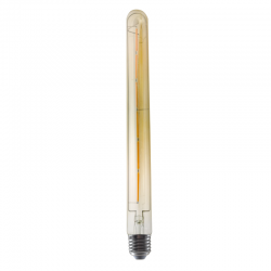 LED FILAMENT E27 DIM T30 6W AMBER 2700K 230V AC  760LM RA80 30000H 360°