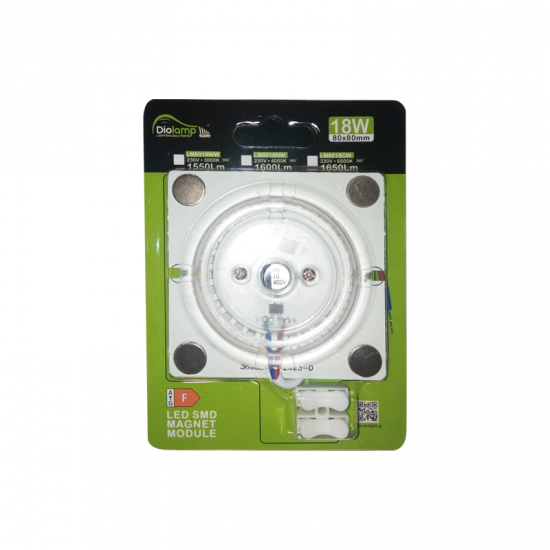 ^ LED SMD MAGNET MODULE 18W 230V AC 1550LM 160° 3000K RA80 30000H ^ LED SMD MAGNET MODULE 18W 230V AC 1550LM 160° 3000K RA80 30000H
