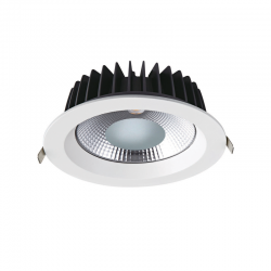 LED ΛΕΥΚΟ ΧΩΝΕΥΤΟ ΦΩΤΙΣΤΙΚΟ 20W 6500K 2600Lm 90° 230V AC Ra80 Φ140*63MM 5YRS