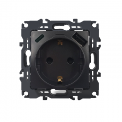 PRIME ΠΡΙΖΑ ΣΟΥΚΟ ΑΣΦΑΛΕΙΑΣ 1x2P+E 16A 250VAC & 2*USB (TYPE A+C) 5VDC 3A IP20 ΑΝΘΡΑΚΙ PRIME ΠΡΙΖΑ ΣΟΥΚΟ ΑΣΦΑΛΕΙΑΣ 1x2P+E 16A 250VAC & 2*USB (TYPE A+C) 5VDC 3A IP20 ΑΝΘΡΑΚΙ