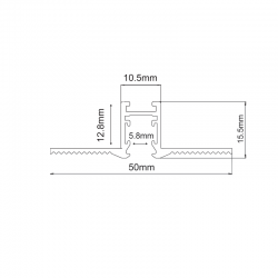 ΜΙΝΙ ΜΑΓΝΗΤΙΚΗ ΡΑΓΑ TRIMLESS 24V DC 3Μ ΜΑΥΡΗ ΜΙΝΙ ΜΑΓΝΗΤΙΚΗ ΡΑΓΑ TRIMLESS 24V DC 3Μ ΜΑΥΡΗ