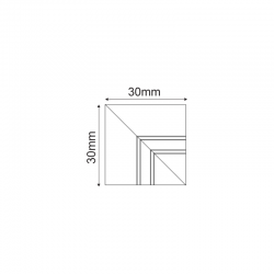 ΜΑΥΡΗ ΕΣΩΤΕΡΙΚΗ ΓΩΝΙΑ 90° ΓΙΑ ΜΙΝΙ ΜΑΓΝΗΤΙΚΗ ΡΑΓΑ TRIMLESS ΤΜΤ*ΜΒ ΜΑΥΡΗ ΕΣΩΤΕΡΙΚΗ ΓΩΝΙΑ 90° ΓΙΑ ΜΙΝΙ ΜΑΓΝΗΤΙΚΗ ΡΑΓΑ TRIMLESS ΤΜΤ*ΜΒ