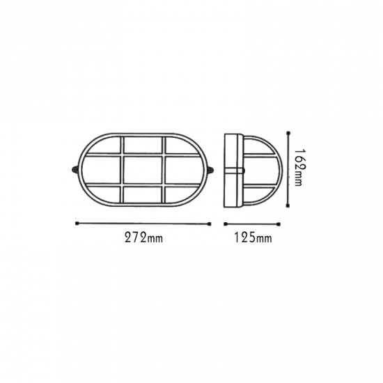 ΧΕΛΩΝΑ ΛΕΥΚΗ ΙΡ45 Ε27 RAL C3619M