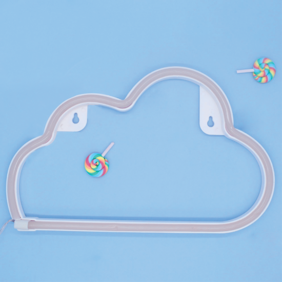 ΣΥΝΝΕΦΟ, 48 NEON LED ΛΑΜΠΑΚΙΑ ΜΕ ΜΠΑΤΑΡΙΑ (3xAA)/USB, ΘΕΡΜΟ ΛΕΥΚΟ, IP20, 29.5x2x18.5cm