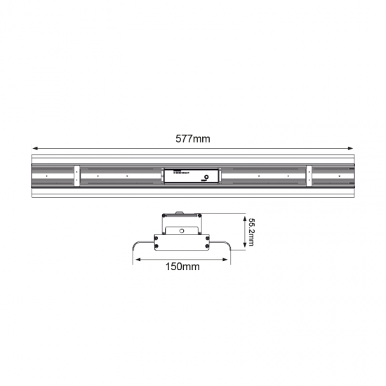 LED LINEAR HIGHBAY 100W 16000LM 5000K 30°x90° CRI 80 PHILLIPS LED SOSEN DRIVER 5 YEARS WARRANTY LED LINEAR HIGHBAY 100W 16000LM 5000K 30°x90° CRI 80 PHILLIPS LED SOSEN DRIVER 5 YEARS WARRANTY