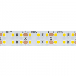 ^LED SMD STRIP 24V DC 40W/M 3000K 4120LM/M IP20 15MM CRI80 OSRAM 2835 240LEDS/M 3SDCM 5M REEL 5YRS