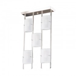 ΠΕΝΤΑΦΩΤΟ ΟΡΟΦΗΣ ΟΒΑΛ ΛΕΥΚΟ