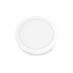 LED SLIM PANEL WHITE ROUND CEIL.24W 3000K 2100Lm Φ300 230V AC Ra80