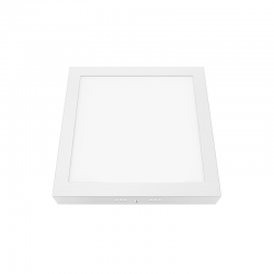 LED SLIM PANEL WHITE SQUARE CEIL.18W 6500K 1700Lm 225mm 230V AC Ra80