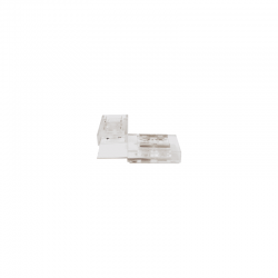 ^90° TRANSPARENT CONNECTOR FOR LED COB STRIP IP20 10MM ^90° TRANSPARENT CONNECTOR FOR LED COB STRIP IP20 10MM