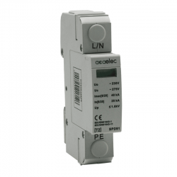 SPD SURGE PROTECTION T2 TYPE 1P 40kA