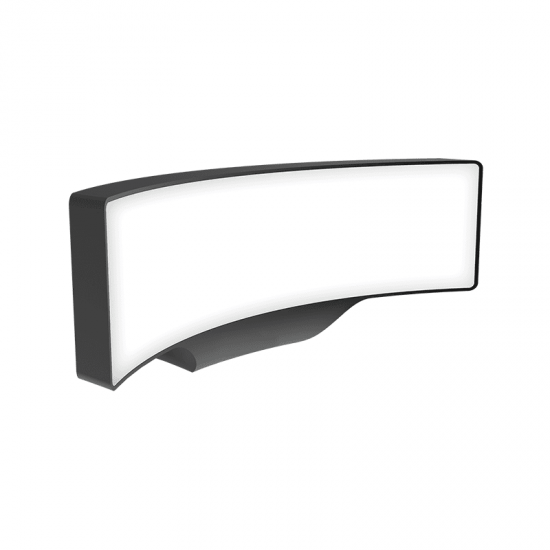 ^LED SMD WALL LUMINAIRE 13W 710LM 110° 230V AC 3.000K DARK GREY CRI80 IP65 30.000HRS ^LED SMD WALL LUMINAIRE 13W 710LM 110° 230V AC 3.000K DARK GREY CRI80 IP65 30.000HRS