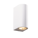 ^GU10 WALL LUMINAIRE 230V AC DARK GREY IP65 MAX.2X35W
