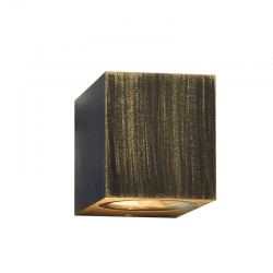 ^GU10 WALL LUMINAIRE 230V AC DARK GREY IP65 MAX.35W