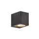 ^GU10 WALL LUMINAIRE 230V AC GOLDEN BLACK IP65 MAX.35W