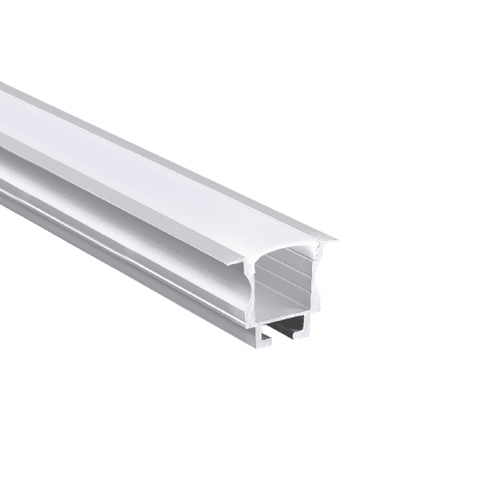 BROOK ALUMINUM PROFILE P116 WITH OPAL PC DIFFUSER 2m/pc